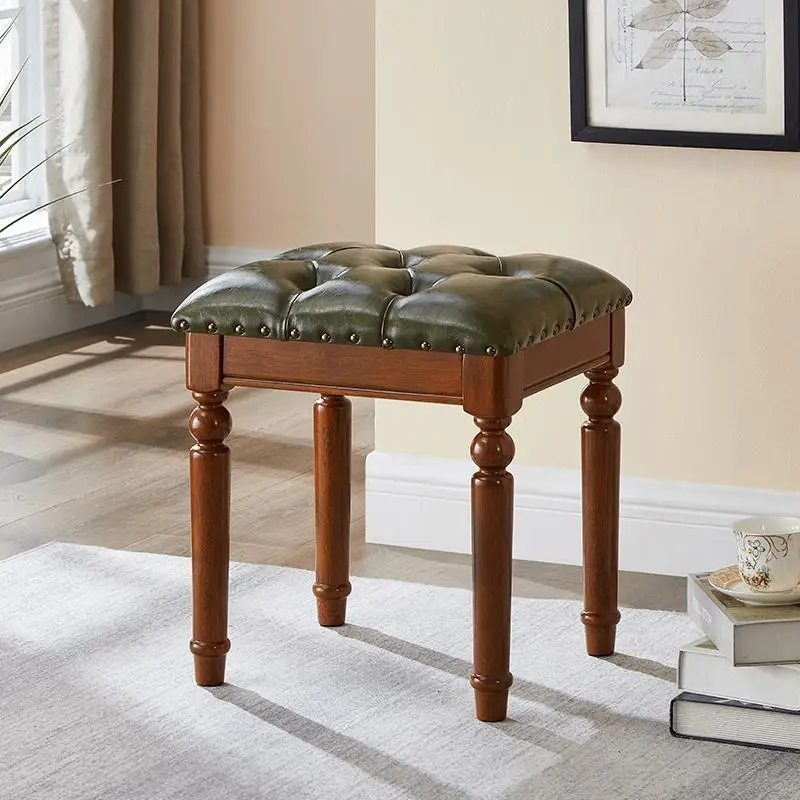 

Modern Bedroom Step Stool Mobile Vanity Chair Living Room Ottomans Wood Designer Luxury Children Modern Muebles Home Furniture