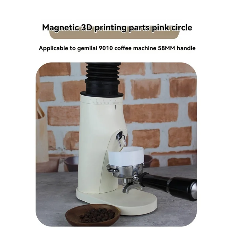 

F-F 58Mm Bean Grinder Powder Collecting Ring For Gemilai 9010B Coffee Grinder Italian Bean Grinder Anti-Flying Powder B