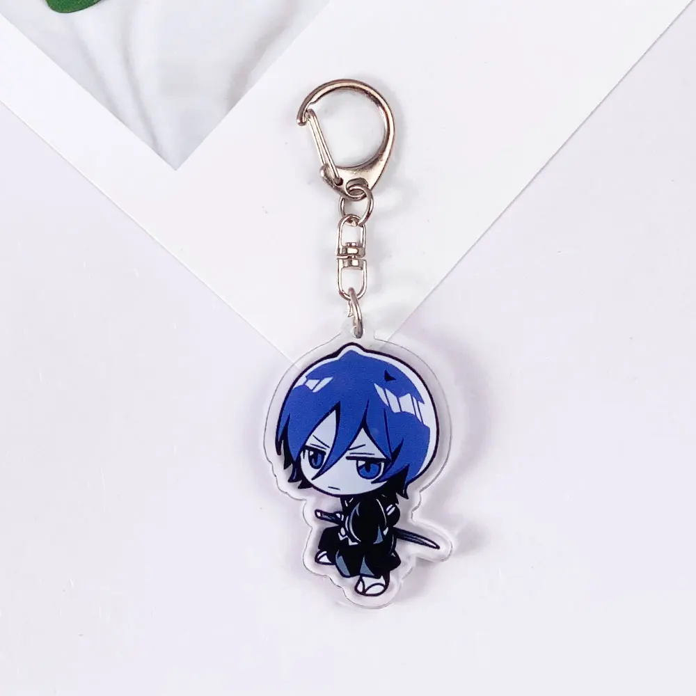 شخصيات أنيمي بليتش لطيف المفاتيح اكسسوارات الاكريليك حقيبة سحر الكلاسيكية على ظهره قلادة الإبداعية حلقة رئيسية هدايا لمحبي