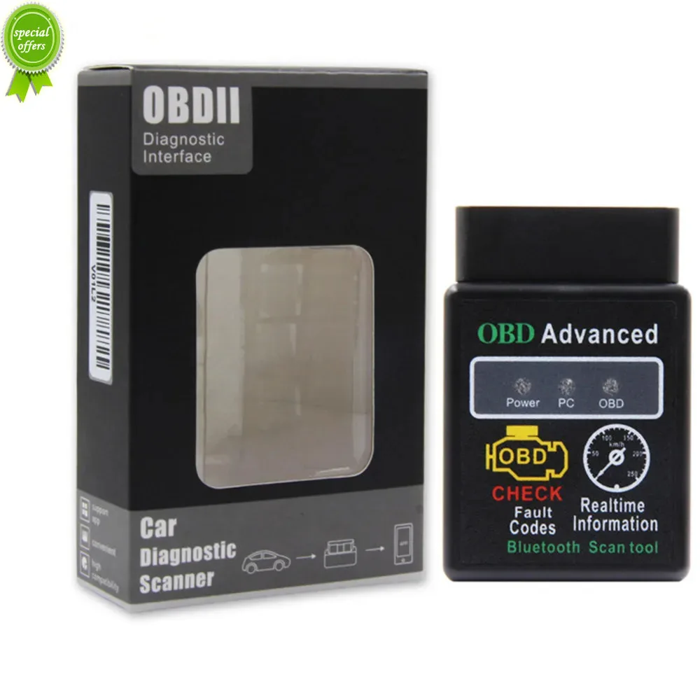 

Super V1.5 ELM327 HH OBD Avance Pour Android Bluetooth OBD2 OBDII HH OBD2 ELM327 Bluetooth Auto Lecteur De Code Scanner Outil