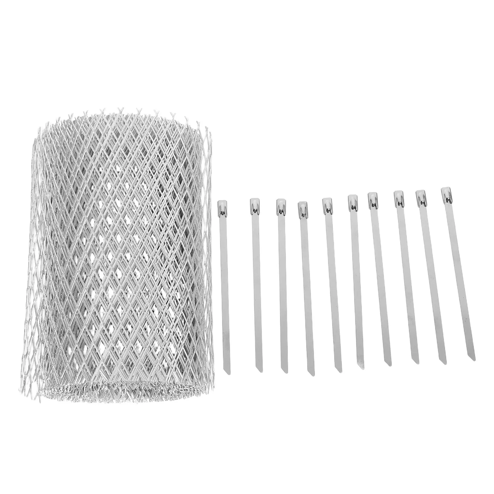 Aluminum Gutter Guard Roll – Leaf Proof Mesh Screen for Roof Rain Gutters, Outdoor Drainage Protection