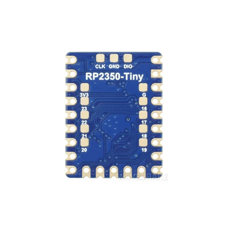 Waveshare RP2350-Tiny Development Board, Raspberry Pi Microcontroller Development Board, Based On RP2350A Dual-core & Dual-archi