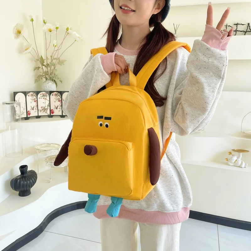 

Students Schoolbag Tutoring Bag Large Capacity Knapsack Waterproof Outdoor Travel Backpack Tote Gift