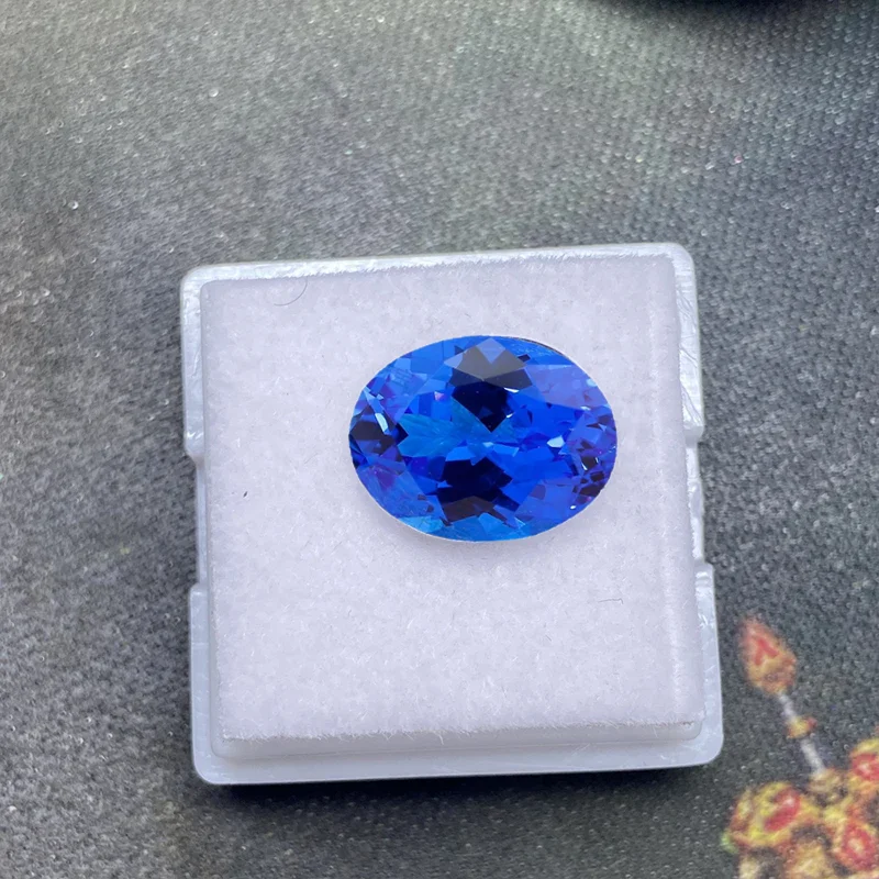

Beautiful Cobalt Spinel Oval Cut Top Quality Gemstones For DIY Jewelry Making Gem Collection Wholesale Stone