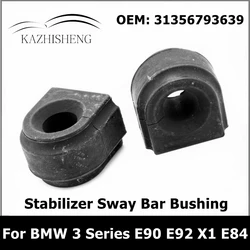31356793639 2Pcs Car Front Suspension Stabilizer Anti Sway Bar Bushing Rubber Sleeve for BMW 3' E90 E92 X1 E84