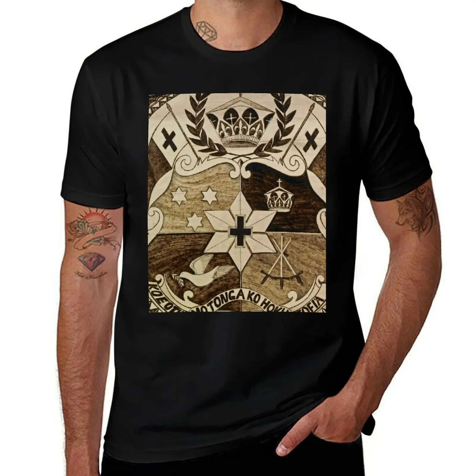 

Kingdom of Tonga T-Shirt man t shirt cotton high quality t shirts for man pack cotton T-Shirt