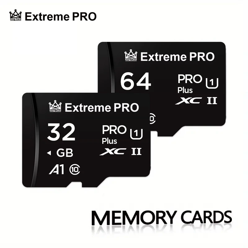 Карта Microtf SD на 64 ГБ, высокоскоростной адаптер SD Memory Plus, SDXCU3, класс 10, V30, для телефона, Galaxy, камеры безопасности
