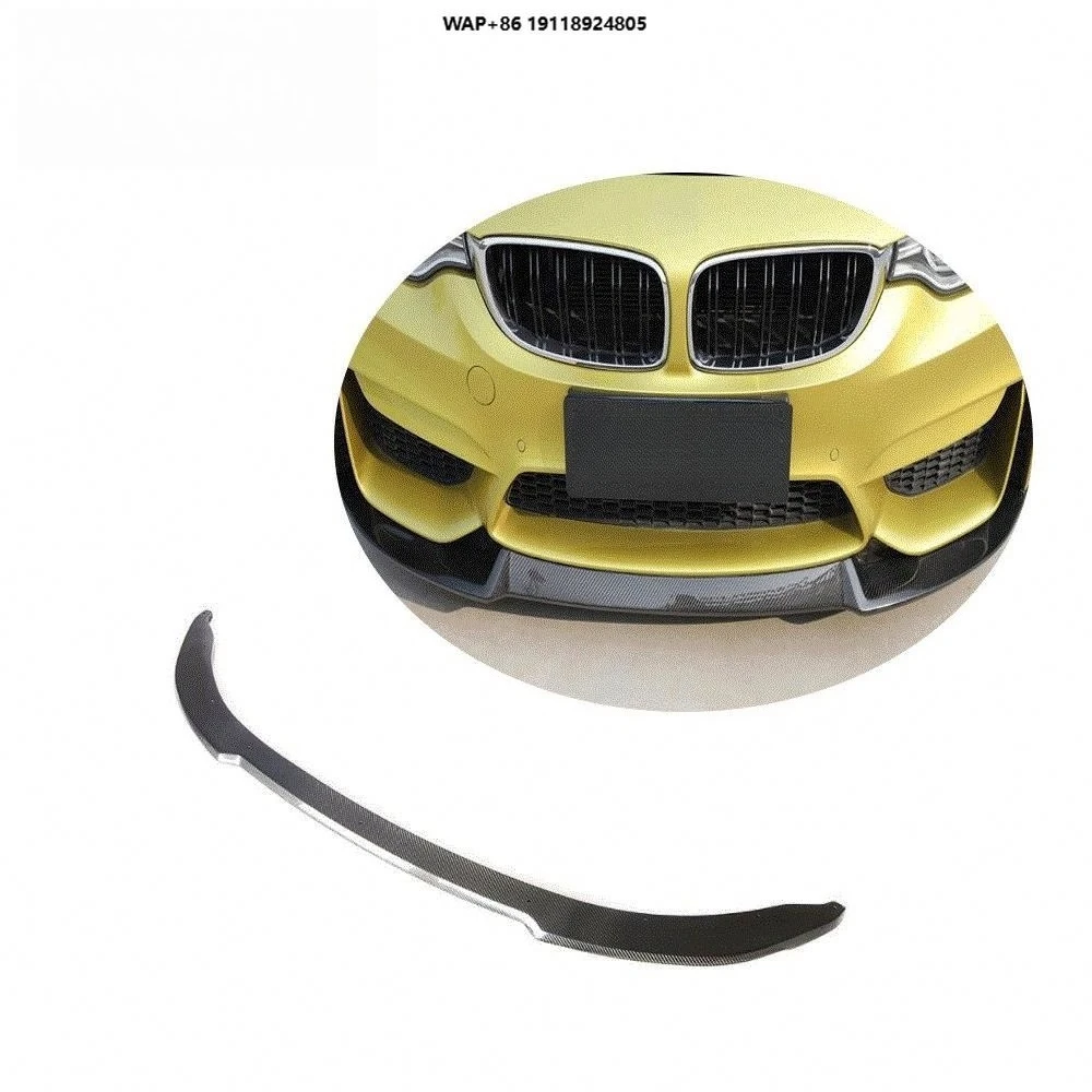 

Carbon Fiber F80 Front Bumper Lip for B-MW F80 M3 F82 F83 M4 2014-2018
