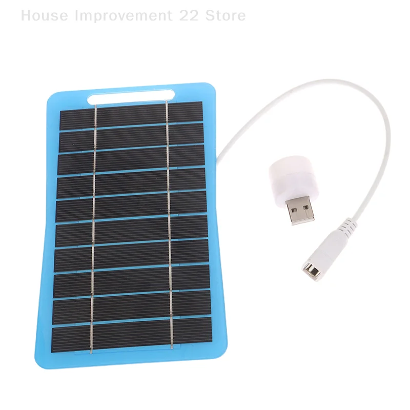 Mały panel słoneczny 5 V/5 W z USB DIY monokrystaliczny krzemowy ogniwo słoneczne wodoodporny przenośny panel zasilania kempingowego do telefonu komórkowego