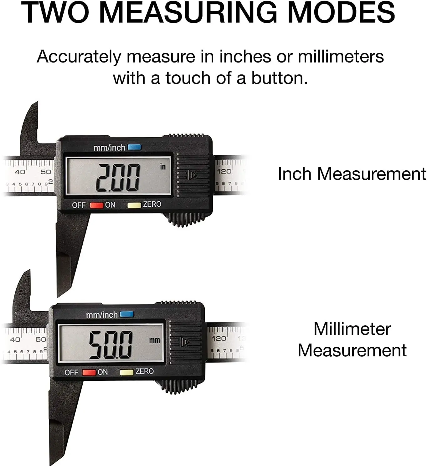 6 Inch Digital Caliper with Large LCD Screen 150 Mm Bulk Electronic Digital Vernier Caliper Measuring Tool Inch and Metric