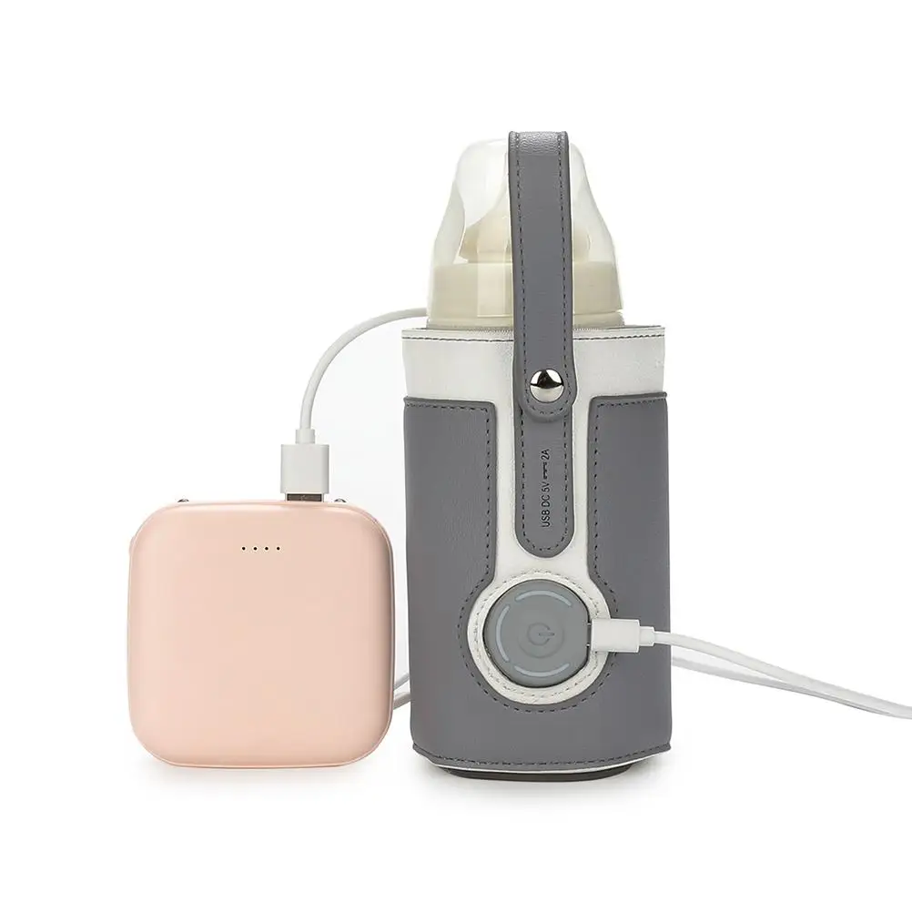 

Портативная подогреватель детских бутылочек, сумка для подогрева бутылочек, 3-температурная регулируемая портативная подогреватель детских бутылочек для домашних путешествий