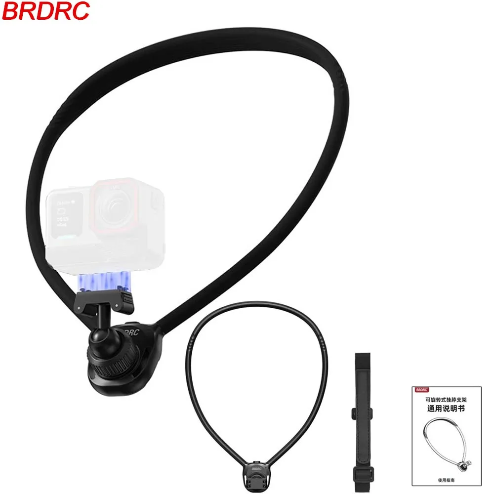 For Insta360 Ace Pro/ Pro2 Magnetic Neck Hanger Quick Release Bracket Mount First Angle Sports Shooting Bracket Holder Accessory