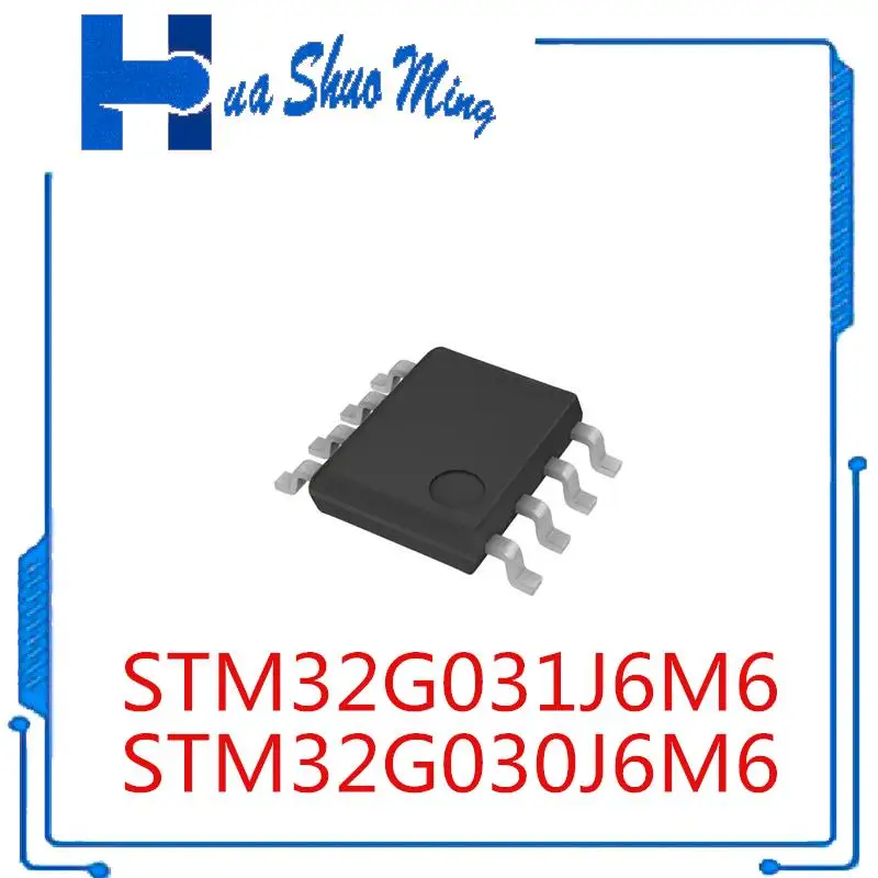 5Pcs/Lot  STM32G030J6M6 STM32G031J6M6 STM32G030J6 STM32G031J6 STM32G030 STM32G031 STM32G STM32   SOP8