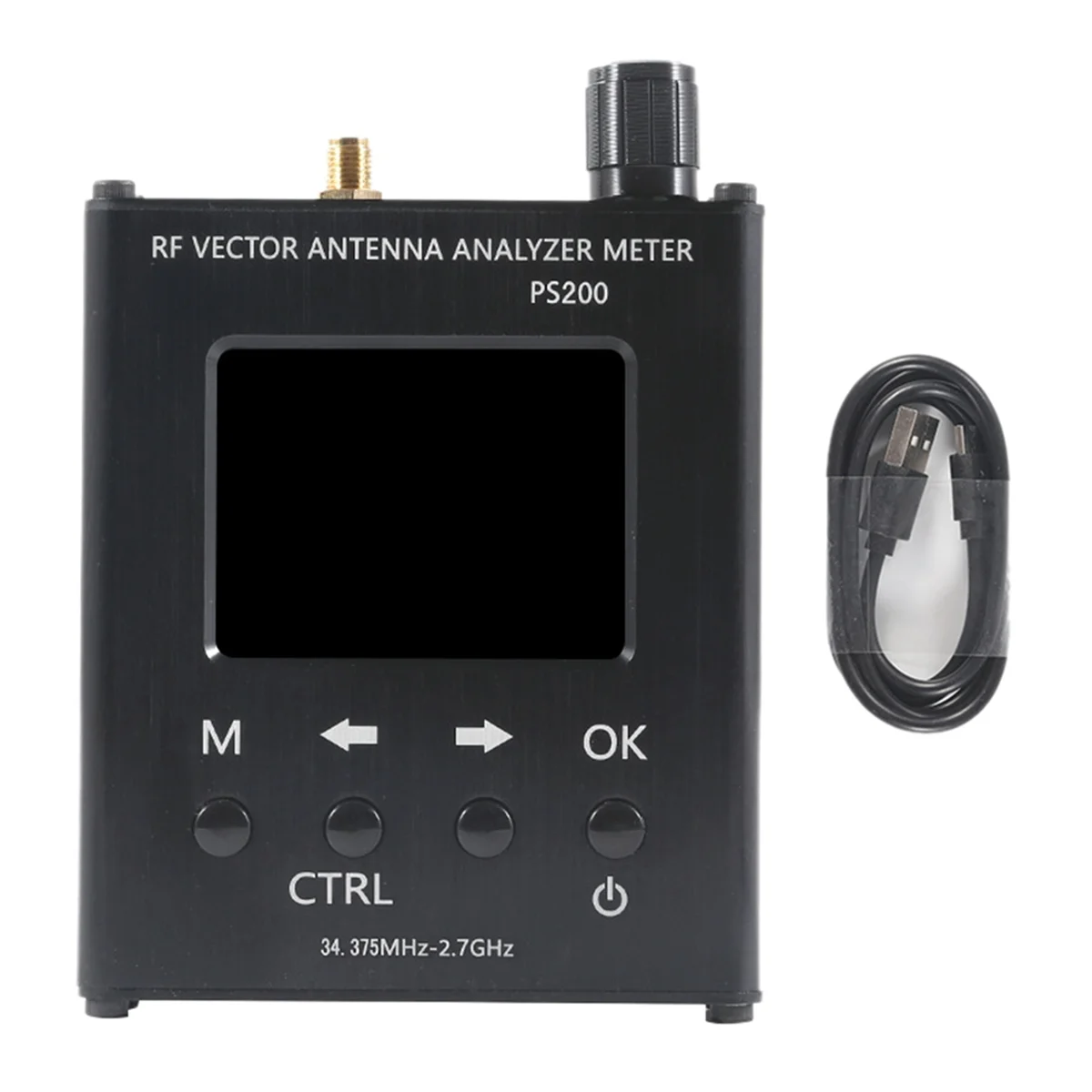 N1201SA PS200 37.5M - 2.7G Multi-Function Convenient Antenna Analyzer Measuring Instrument VSWM Antenna Meter Tester