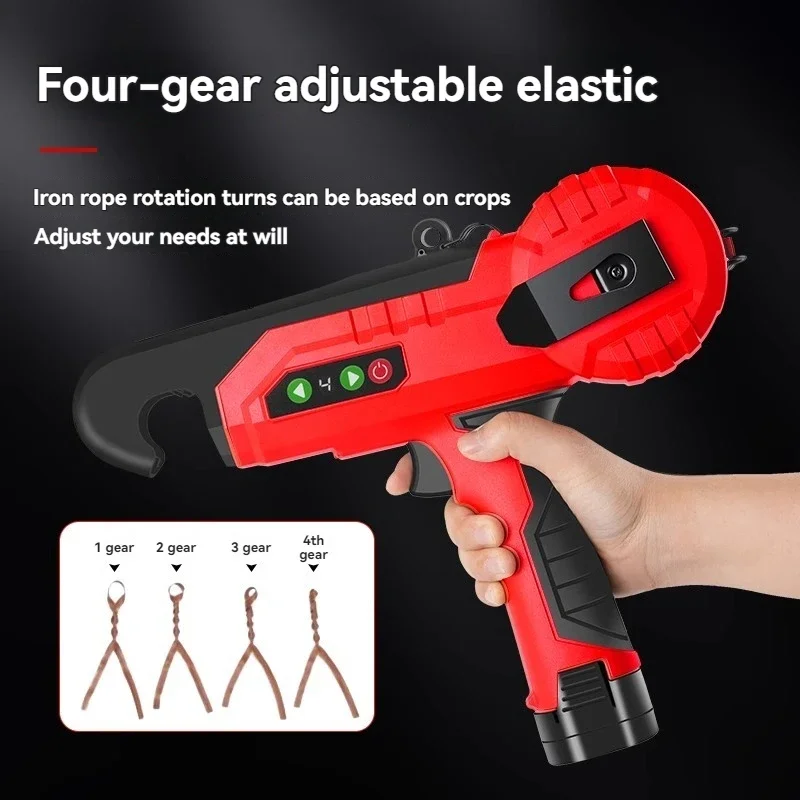 Electric pruning machine, pruning tool, rechargeable, fully automatic pruning tool for grapes and kiwis