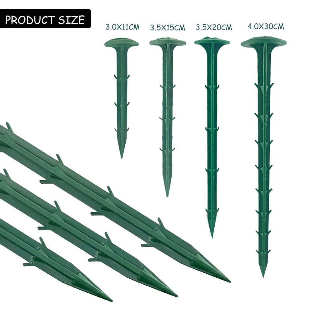11/15/20/30cm Garten Landschafts bau Pfähle Rasens tifte Heringe Garten Grenze Kunststoff Kanten Verankerung Spikes für Outdoor Unkraut Barriere