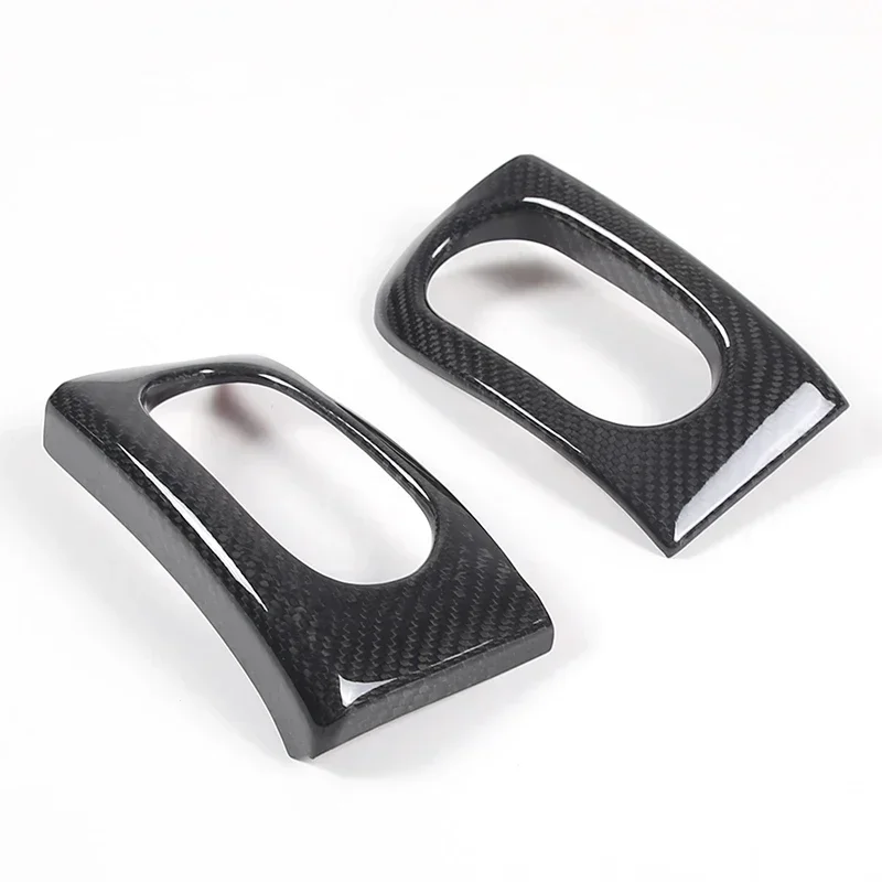 

For Chevrolet Corvette C6 2005-2013 real Carbon Fiber Car Dashboard Side Air Outlet Frame Cover Trim Sticker Car Accessories