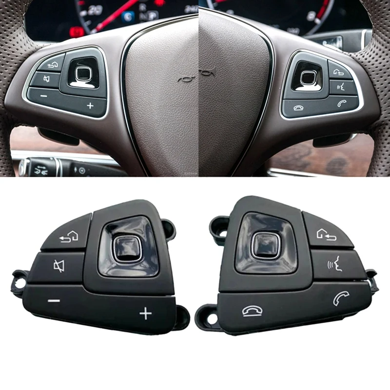 For Mercedes-Benz E-Class E200 E300 E400 Multi-Function Steering Wheel Button Switch A0999056200 A0999056300