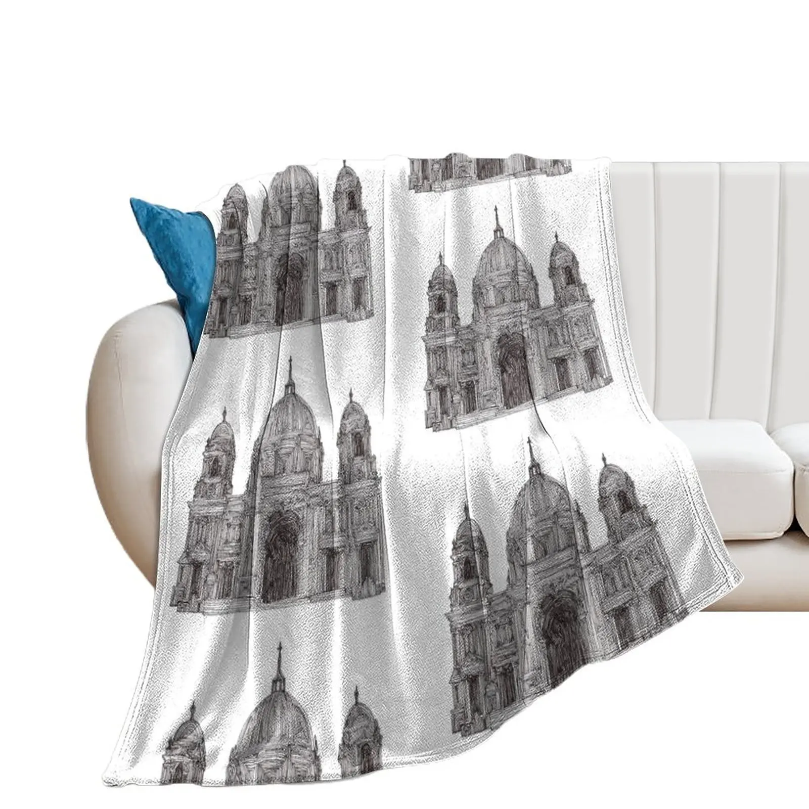 Berlin Cathedral - faith and truth Throw Blanket Luxury St Luxury Designer Beautifuls For Sofa Thin Blankets