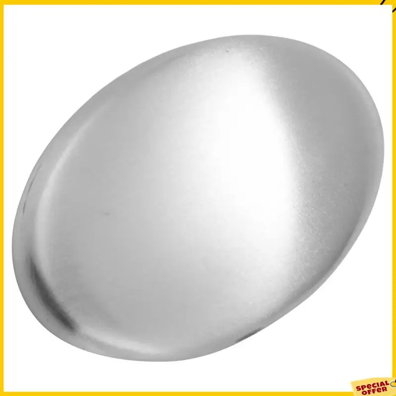 A24P Stainless Steel Soap， Odor Remover Hand Bar Kitchen Eliminating Smells Onion, Garlic, And Other Strong Scents 4 Pack