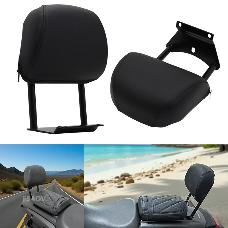 

For Kawasaki Eliminator500 Motorcycle Rear Backrest Eliminator 500 2023-2025 Rear Detachable Passenger Rear Sissy Bar Backrest
