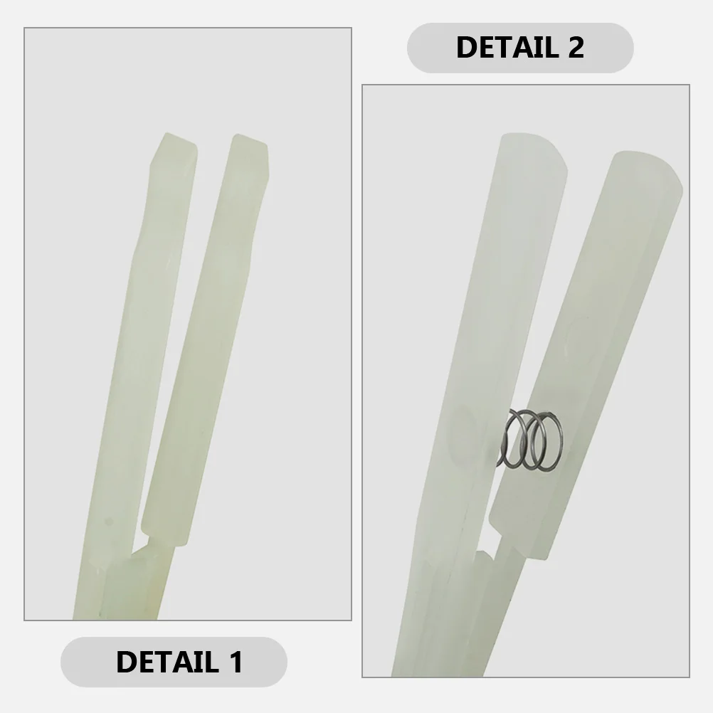 

Piano Damper Clip Tuning Clamp Mutes Accessories Kit for Upright Tool White Holder
