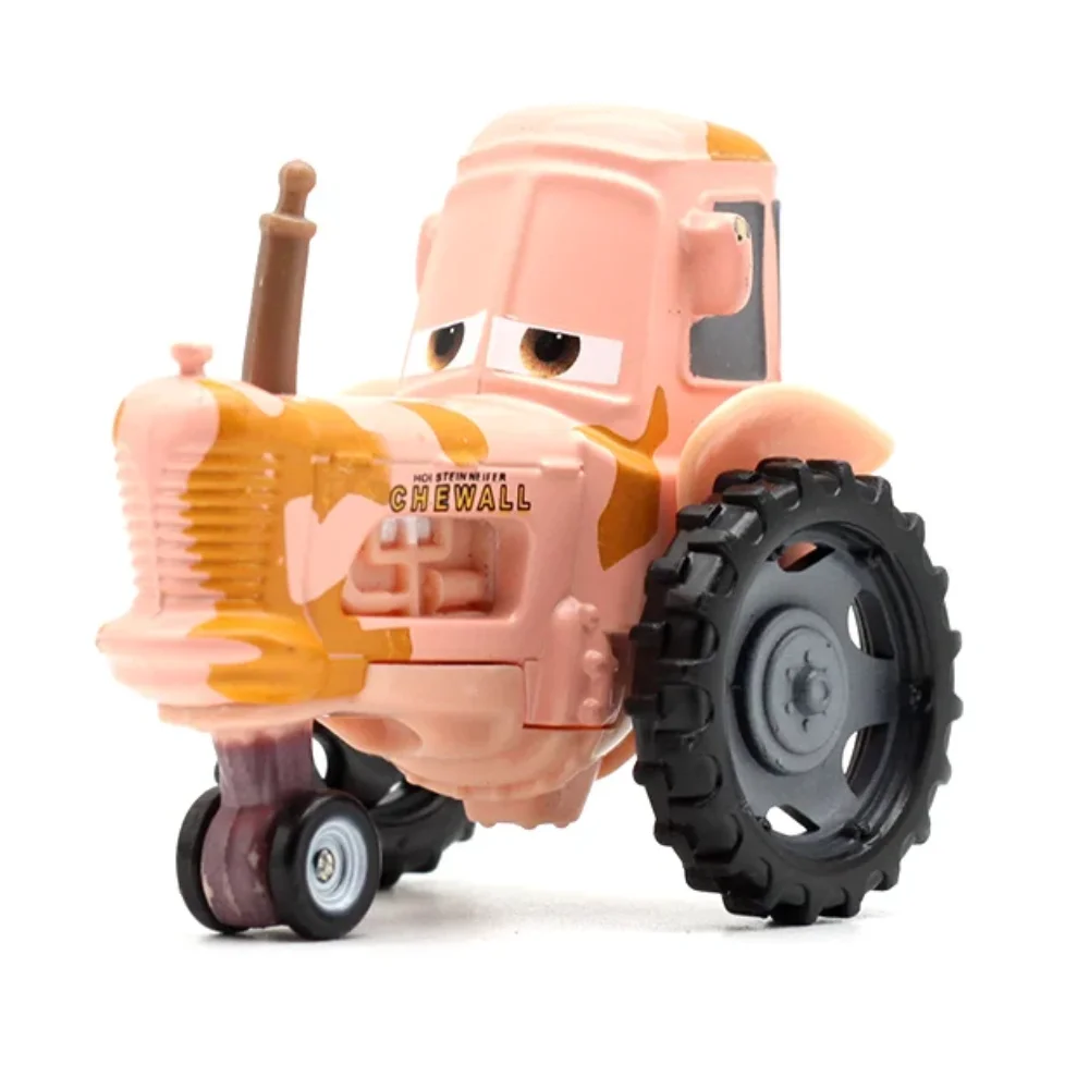 # NIEUWE Kinderen Auto Pixar Cars 2 3 Lightning McQueen Fillmore Frank 1:55 Metalen Model Racewagen Speelgoed Kinderen Verjaardagscadeau