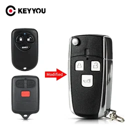 KEYYOU per BYD F3 F3R per Toyota Corolla Vios 2003-2007 chiave per auto 3 pulsanti guscio di copertura chiave a distanza modificato