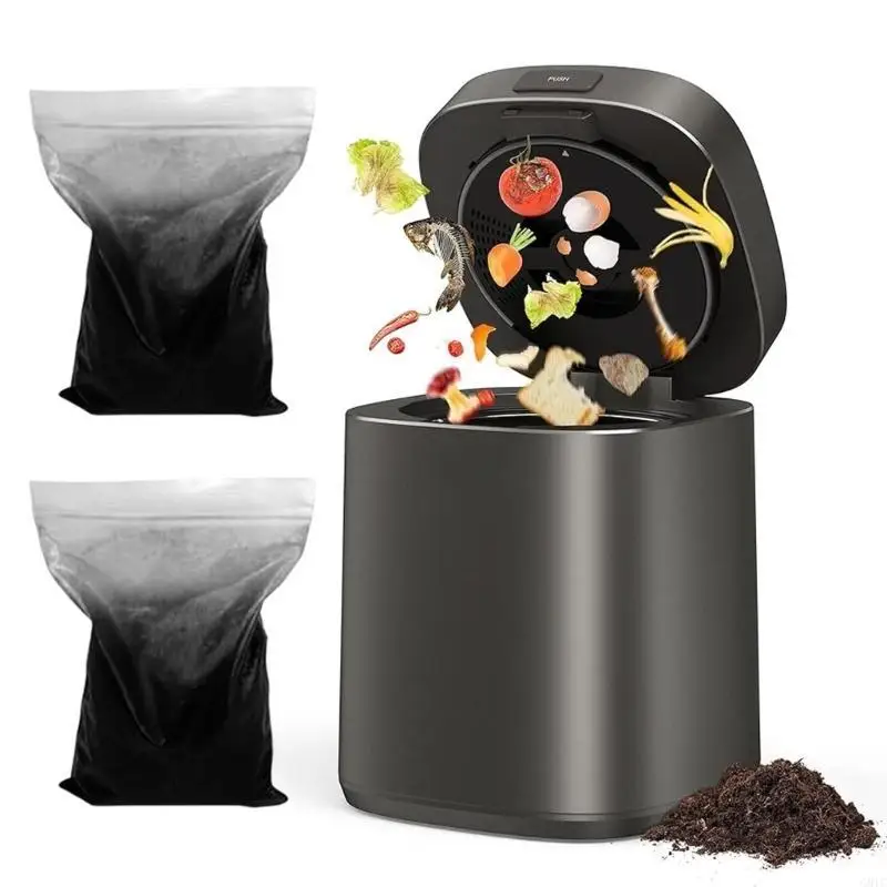 G8TC 1 حزمة المطبخ المطبخ سماد الرائحة امتصاص عبوات الفحم المنشط لمركبات المطبخ النفايات من السهل استبدالها