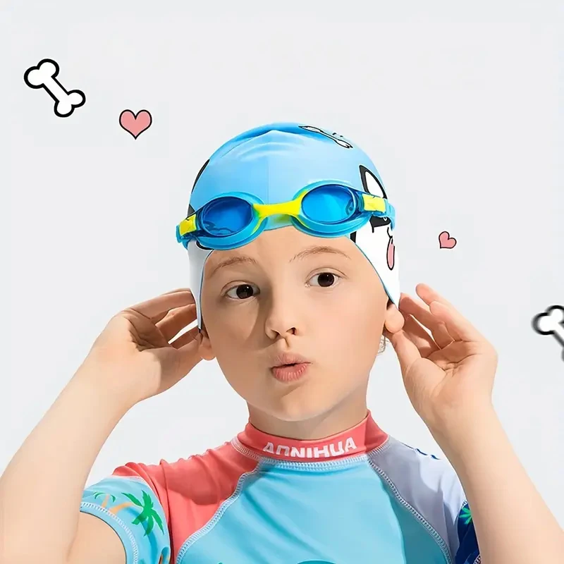 Antibeschlag-Schwimmbrille für Kinder im Alter von 3–12 Jahren, wasserdicht, klare Sicht, keine Lecks, schnell verstellbarer Riemen, Schwimmbrille für Kinder – Detail 1
