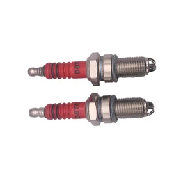 1/2pcs Motorcycle Spark Plug Iridium Spark Candles High Performance 3-Electrode A7TC D8TC Motorcycle Ignition Accessories