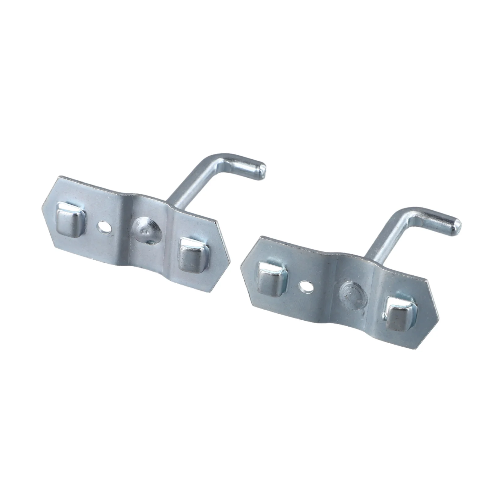 Slanted Hooks 50mm Tool Holder Pegboard Compatible Efficient Storage Sloping Ends Steel Tool Storage Solution Storage Solution
