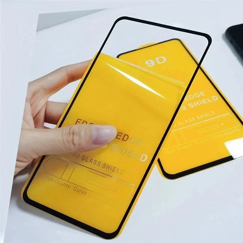 Verre de protection à couverture complète pour Realme, protecteurs d'écran, 9D, C67, C51, C53, C30S, C31, C25Y, C25S, C15, 5i, 6i, 7i, 5 s, HTNeo2, GT5