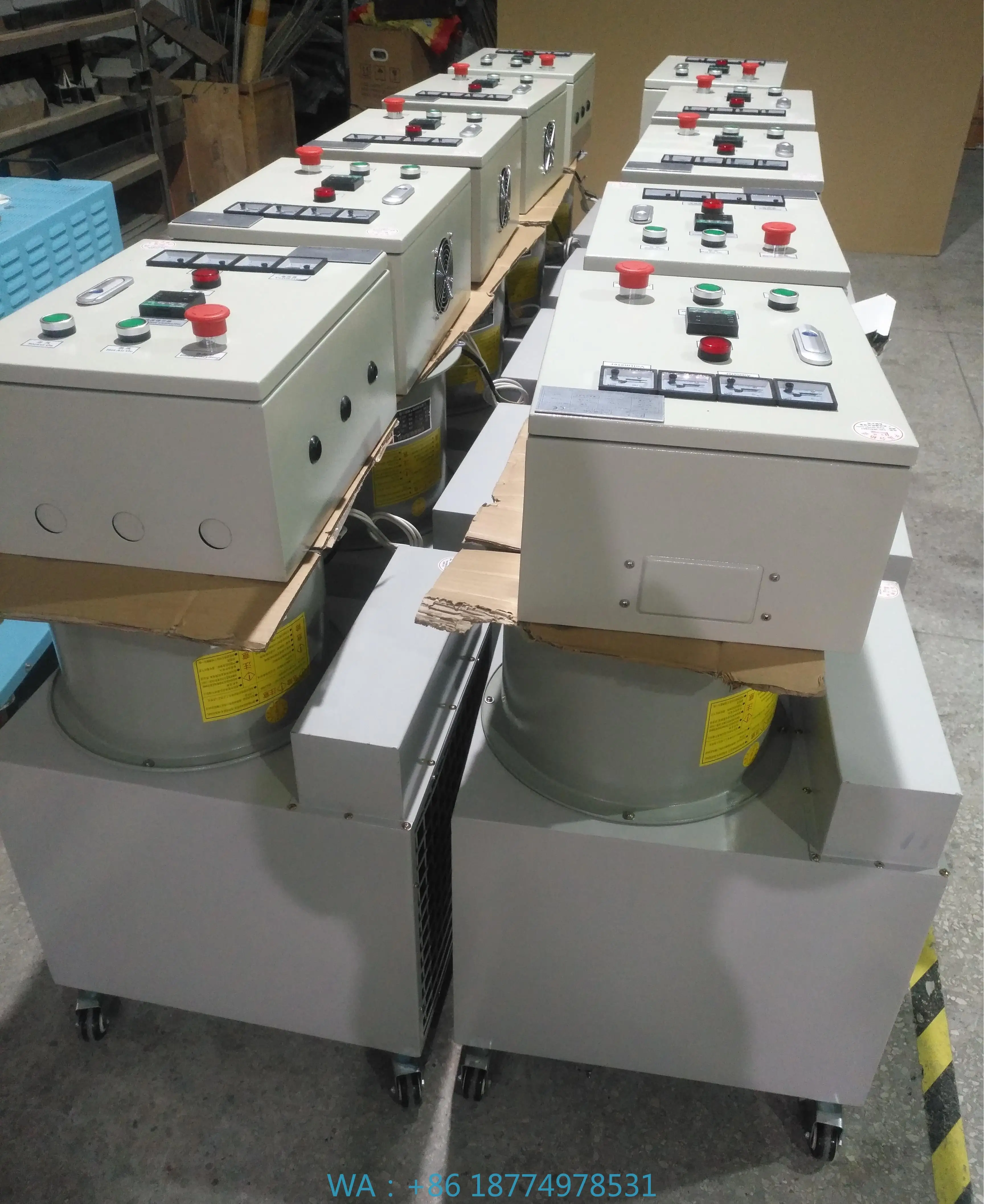 Greenhouses & Drying Rooms 380V Industrial HeatersHot Sale Electric Heaters Stainless Steel Fans for Chicken Coops