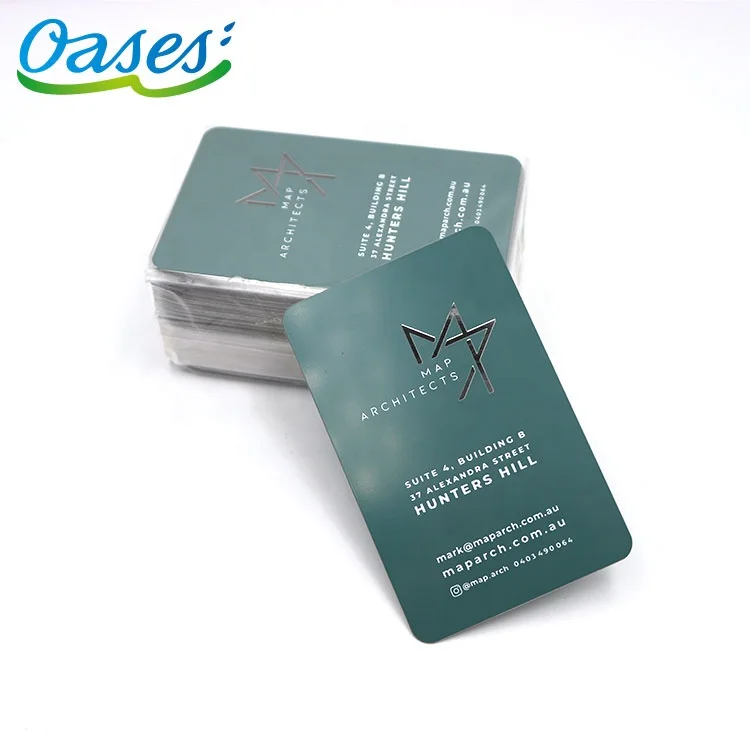 Aangepaste query Aangepaste gepersonaliseerde matte zijde afdrukken visitekaartje metaal