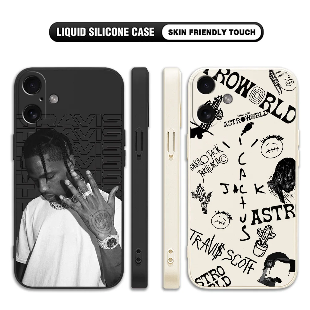 Luxury Travis Scott Cactus Jack Phone Case For Samsung Galaxy S25 S24 S23 S22 S21 S20 S10 Note 20 10 Ultra Plus FE 4G 5G Cover