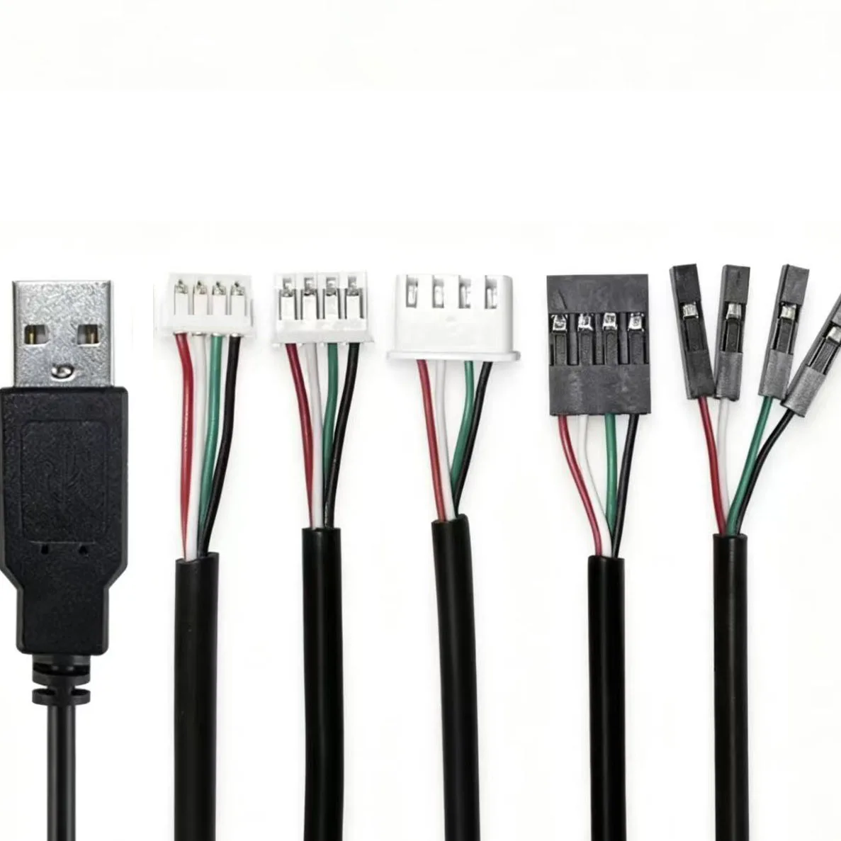 USB terminal cable data cable 1.25/PH2.0/XH2.54-4P DuPont adapter extension cable