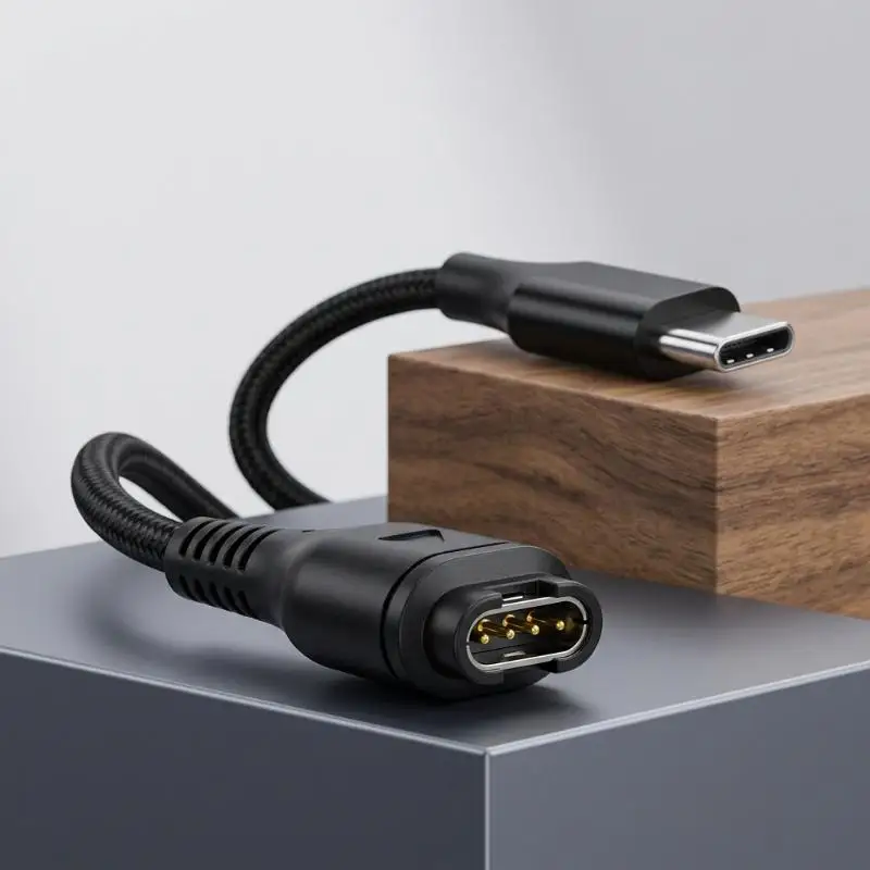 1M Magnetic-attach Applicable USB Charging Cable For Smartwatch Charger Stable Charging Durable And Long-lasting
