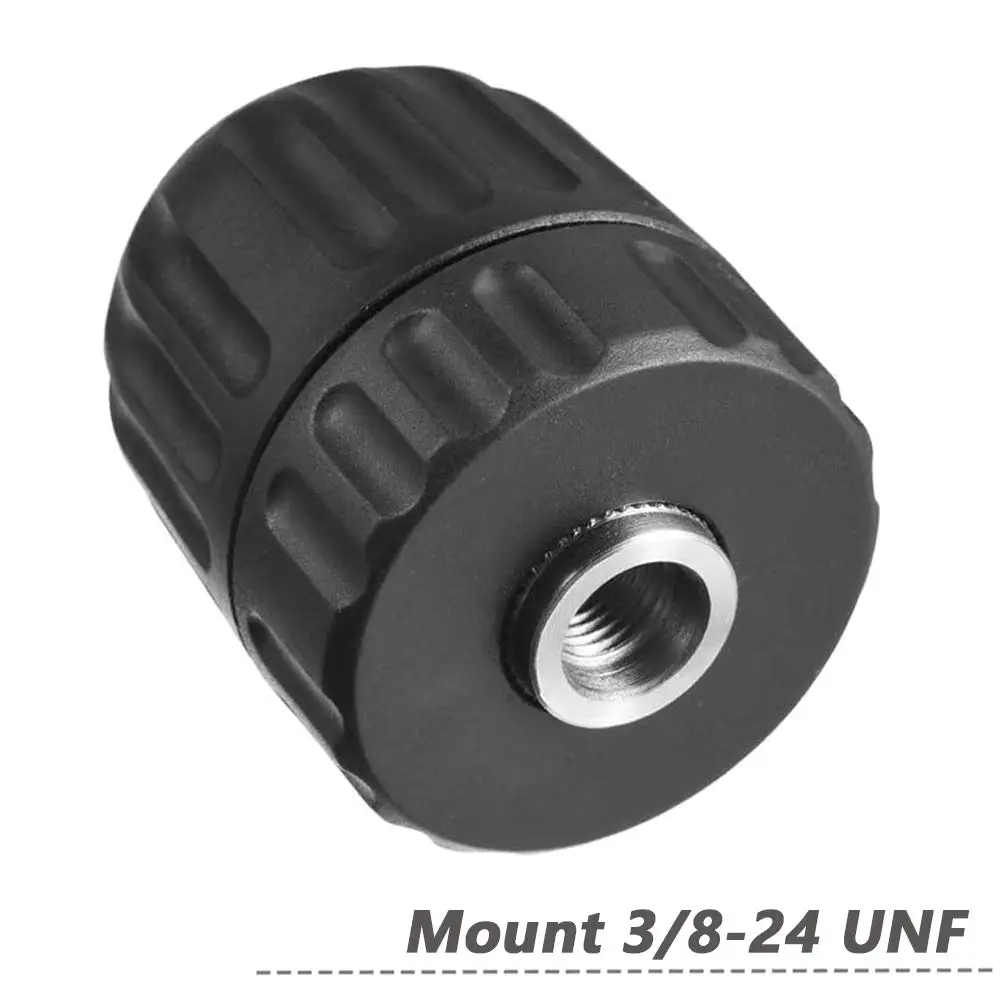 0.8-10mm 3/8-24unfキーレスドリルチャックコンバータークイックコネクト1/2ソケット空気インパクトレンチ用正方形メスアダプター