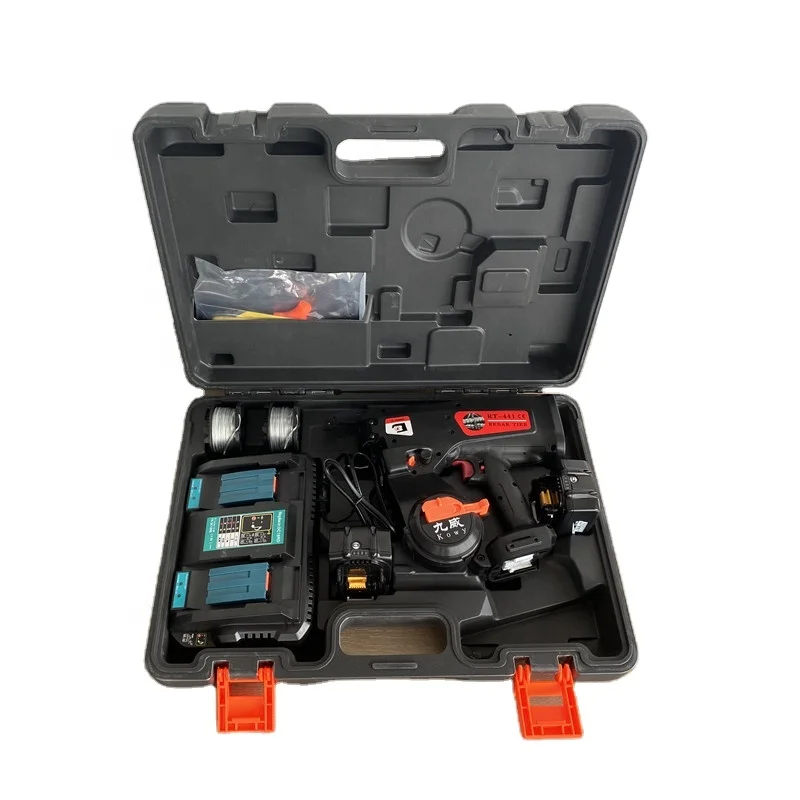 The Most Popular Automatic Portable RT-441  Double Tier Rebar Tying Machine