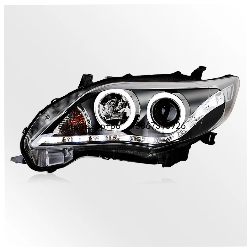 

DRL Lamp Car OEM Car Head Light Modify Semi-assembly LED Xenon Headlight for Toyota Corolla 2011 2012 2013