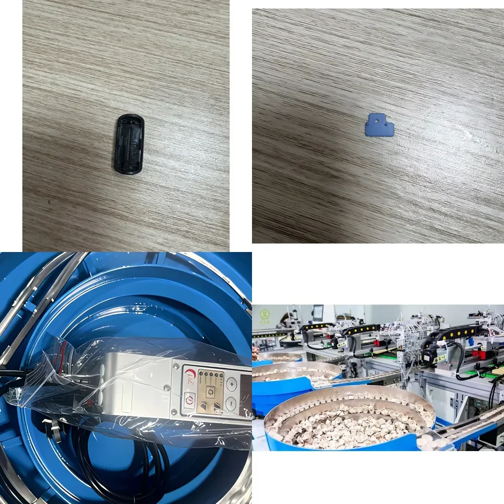 

Double Vibration Bowl Feeder Dual Track Vibratory Bowl Feeder Machine for Hardware Screw Nut Parts Feeding Custom Size