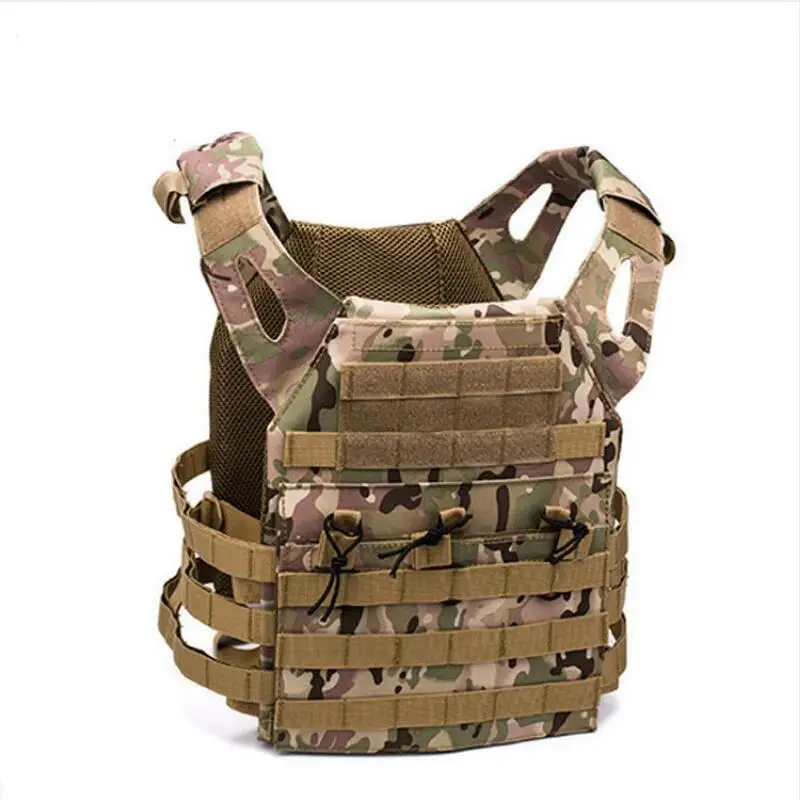 600d Hunting Tactical Vest Military Molle Plate Carrier Magazine Airsoft Paintball Cs Outdoor Protective Lightweight Vest