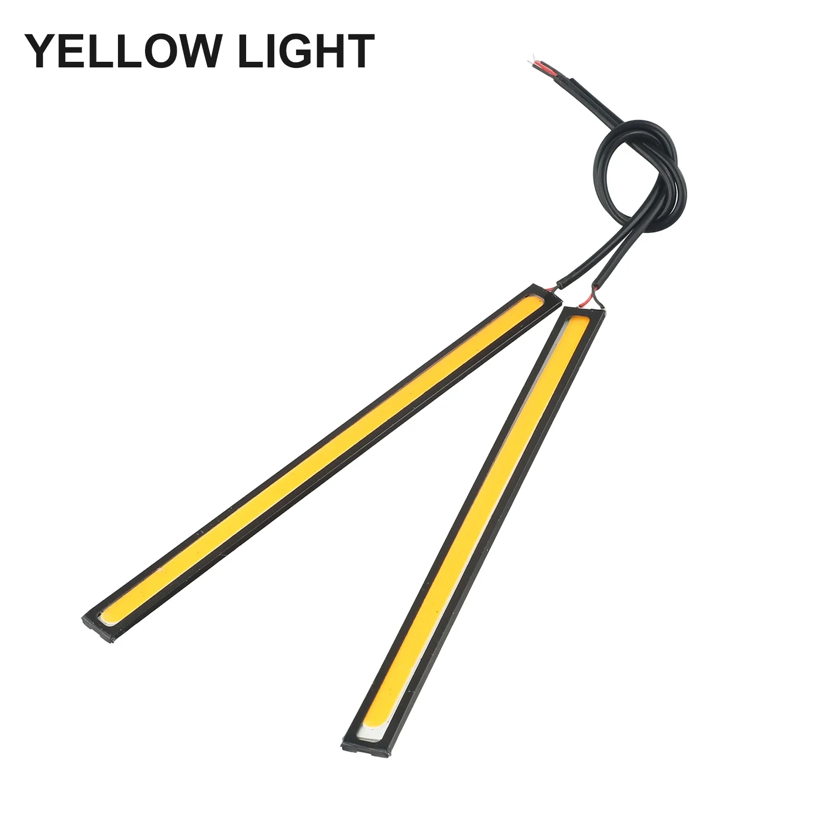 Super Bright Decorative Lights DRL Fog LED Car COB Lights Driving Lamp Decorative Lights Ice Blue Light Fitment