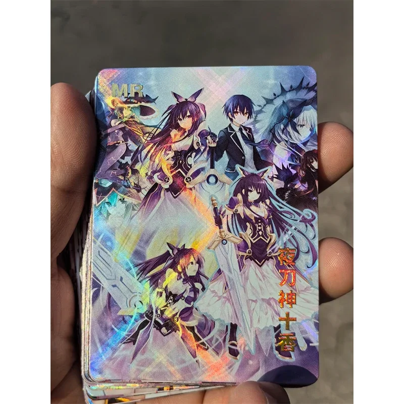 Anime Goddess Story Kamado Nezuko Boa Hancock Hatsune Miku Hoshino Ai Diy Game Collectible Card Christmas Birthday Gifts Toys