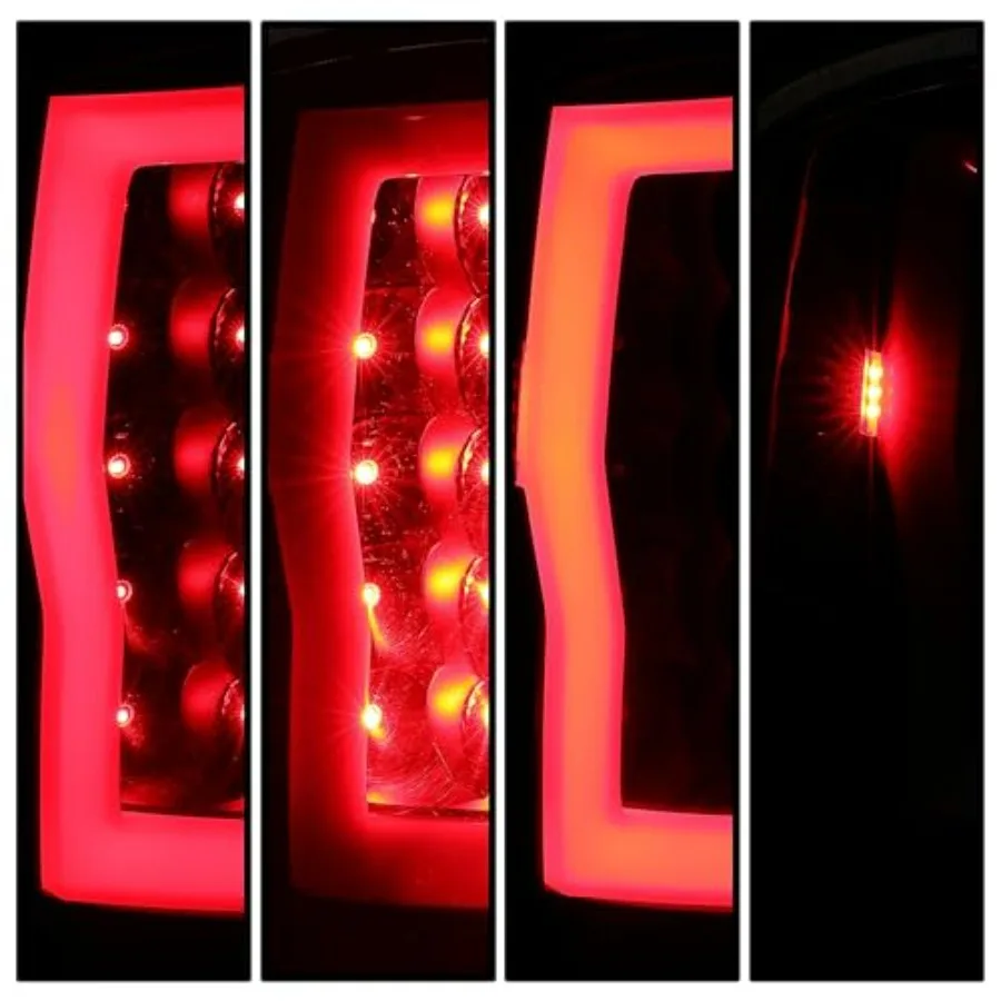 مجموعة أضواء خلفية متوافقة مع 20072014 جي إم سي سييرا 1500 2500HD 3500HD شاحنة صغيرة LED أنبوب بار مصباح خلفي للسائق