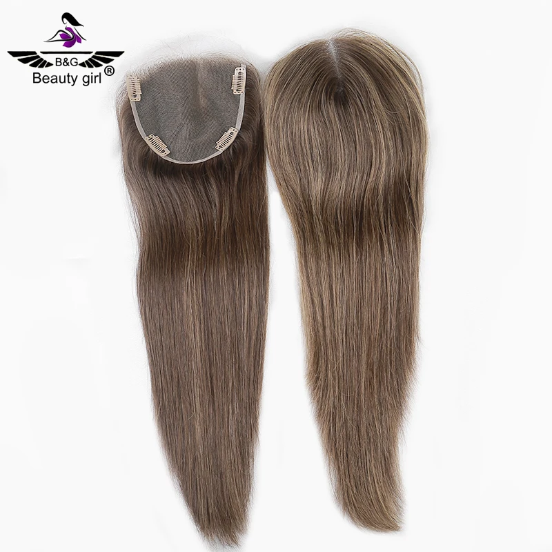 

Ready To Ship Good Quality Virgin Eurooean Human Hair Size 6X6 Studio T Blonde Lace Top Hair Topper Mini Wig