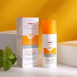 50ml Spf 50 + krem przeciwsłoneczny do twarzy, odświeżający filtr przeciwsłoneczny, skutecznie izoluje żel przeciwsłoneczny do twarzy