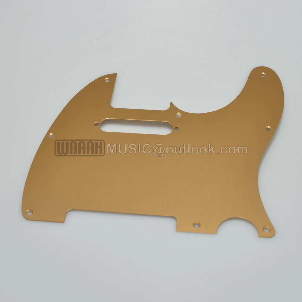 Electric Guitar TLcaster Pickguard 8 Holes Aluminum Alloy for TLcaster Guitar