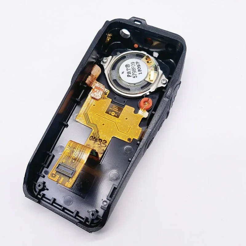 Juego de carcasa frontal con perillas de canal de volumen para Motorola XIR P8200 P8208 PR6350 XPR6300 DP3400 DGP4150 Radio bidireccional